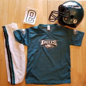 Franklin Sports Philadelphia Eagles NFL Kids Football Uniform Set Youth Costume